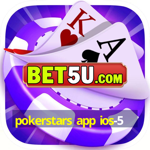 pokerstars app ios